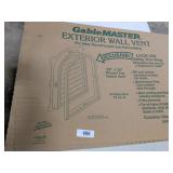 Gable Vent Round Top (22" x 32")