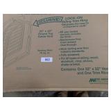 Gable Vent Round Top (22" x 32")