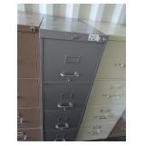 All Steel Equipment 4 Drawer Filing Cabinet