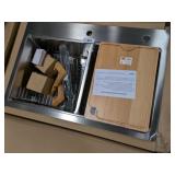 Karran SS Top Mount Workstation Sink (33x22x10)