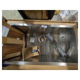 Karran SS Undermount Workstation Sink (33x18x9)