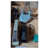 Oxwall Vintage Tape Measure, Staplers & Hole