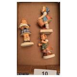 (3) Small Hummel Figurines