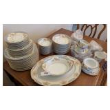 Noritake China Blue Dawn Design