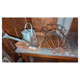 Decorative Sprinklers & Wall Mount Wire Basket