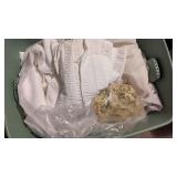 Tote w/ Lid + Sheers & Curtains