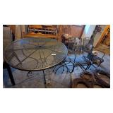 (5) Pcs. Metal Patio Furniture