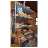 Large Metal Shelf Unit