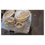 Homer Laughlin Georgian Floral Design China -