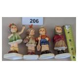 (4) Goebel Hummel Figurines