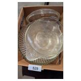 Pyrex Casserole & Clear Serving Pcs.