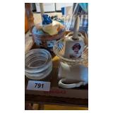 Norman Rockwell Bell, Small Bowl w/ Lid & Other