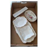 4 Pc. Royal Albert England Serving Set +