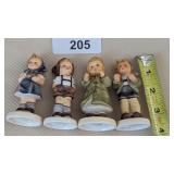 (4) Goebel Hummel Figurines