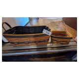 (2) Longaberger Baskets
