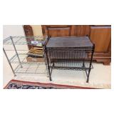 (2) Metal Shelving Units