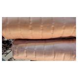 Heated Mattress Pad & (2) Pink Bolster Pillows