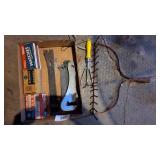 Pry Bar, Old Metal Rake Head, Partial Matches