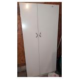 Metal Utility Cabinet w/ Contents