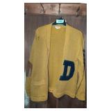 Very Vintage Letterman Sweater D-Decker?