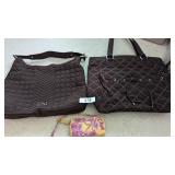 (2) Vera Bradley Purses & (1) Small Vera Wallet