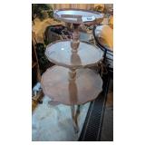 Three Tiered Vintage Table