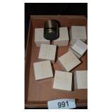 Bronze Tone Candle Holders