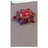 Vintage Turtle Brooch