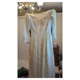 Vintage Wedding Dress & Veil