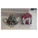 Waterford Tea Pot & Waterford Cookie Jar +