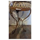 Small Metal Plant Stand &