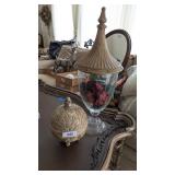 Large Display Jar + Lidded Bowl