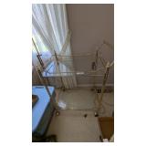 Brass & Glass Tea Cart