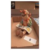 Hummel Girl Reading Book Figurine