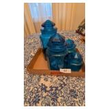 Turquoise Canister Set