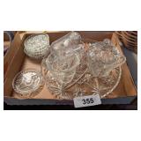 Star of David Cream & Sugar, Coasters, Platter &