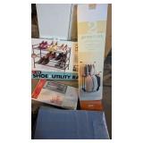 Shoe Rack, Clothing Rack, Garment Bag &