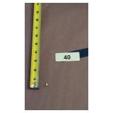 Thin 14k Necklace w/ Pendant & Stone