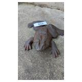 Cast Metal Frog