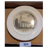 St. Peter Lutheran Church Plate Vincennes In.