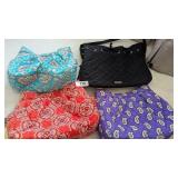 (4) Vera Bradley Purses