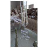 Candle Holders + Tote w/ Lid