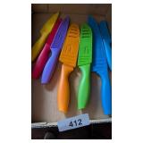Tomodachi Color Coated Chef Knives w/ Sheaths