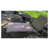Patio Chaise Lounge Metal Frame