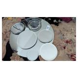 Buffet Mirrors & Candle Holders