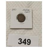 1897 Indian Cent
