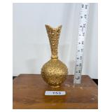 Vintage 22k Gold Ceramic Bud Vase