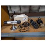 Panasonic Stereo Microphone & (2) Microphones