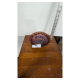Fenton Amethyst Carnival Glass Bowl