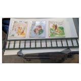 Childrens Golden Books & Wooden Decor